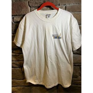 Size L - Vintage Y2K Pitt start Tshirt‎ university of Pittsburgh ￼